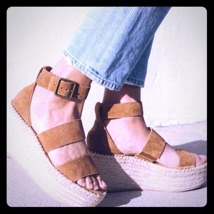 NWOB Soludos Suede Espadrille
